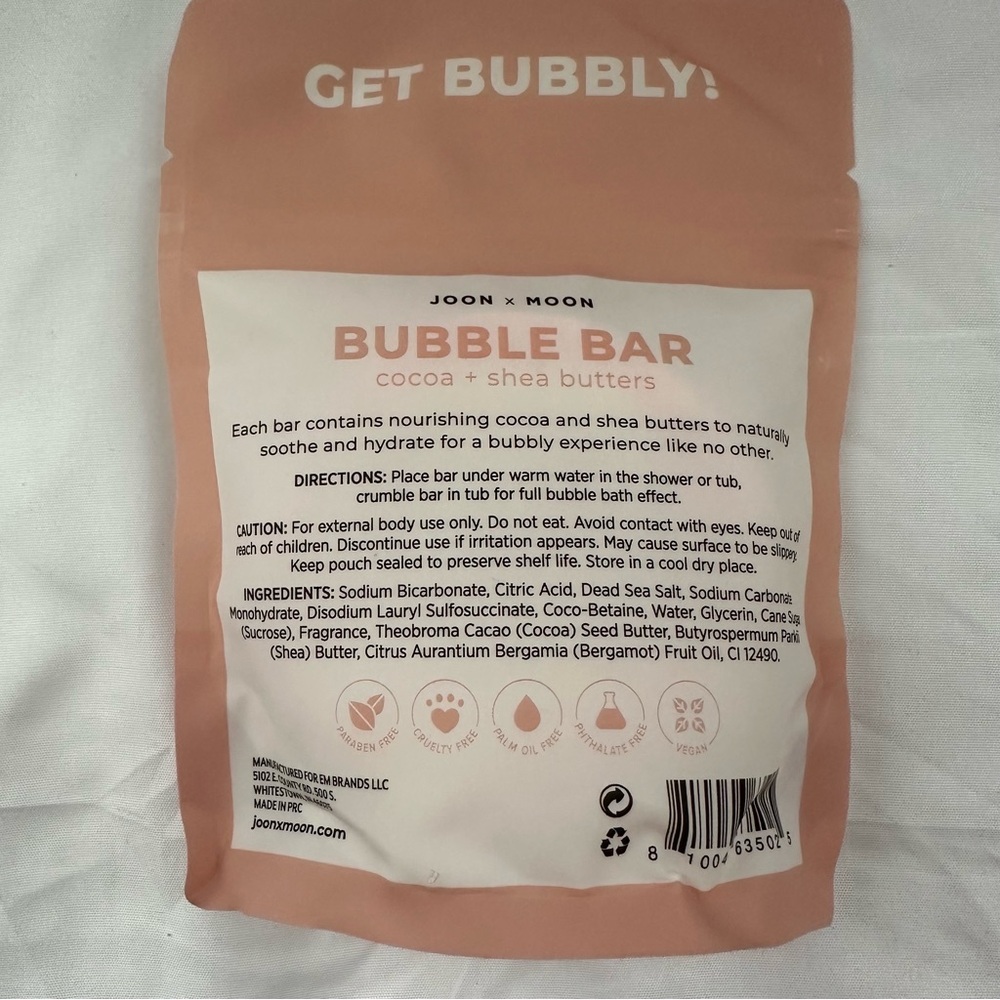 Joon x Moon Champagne Bubble Bar 5.29 oz – New Sealed - Picture 4 of 4